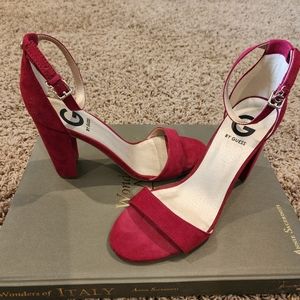 G By Guess Block Heel Shoes 7 1/2